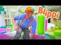 Learning With Blippi At An Indoor Play Place For Kids | Learning For Kids