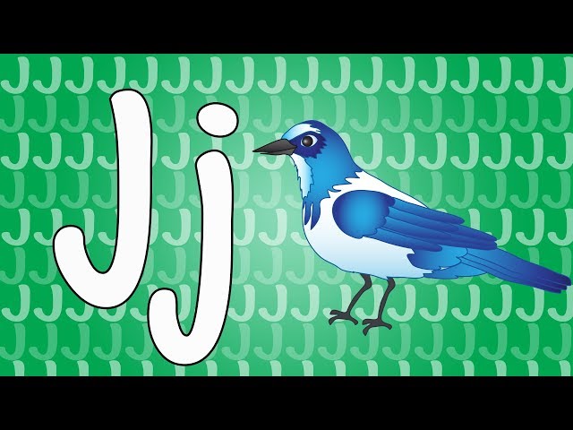 Letter J Song for Kids - Words that Start with J - Animals that Start with J class=