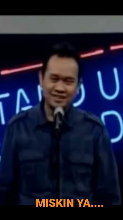 Cak Lontong Sederhana vs Miskin...Lanjut Cak