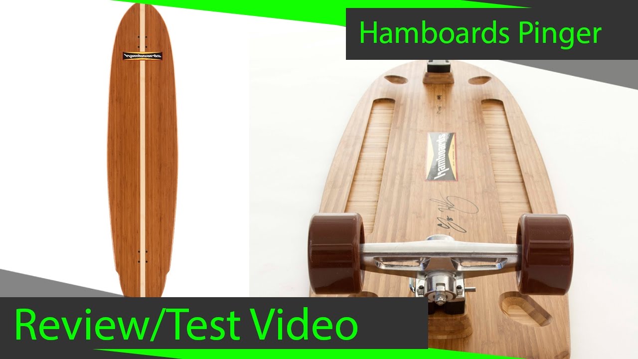 Hamboards - Pinger and Fish full review for land paddling - YouTube