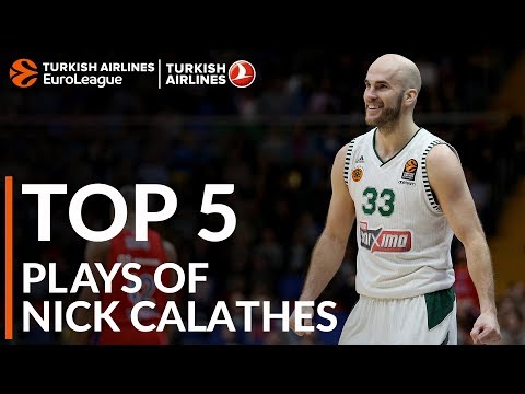 Top 5 Plays, Nick Calathes, All-EuroLeague First Team