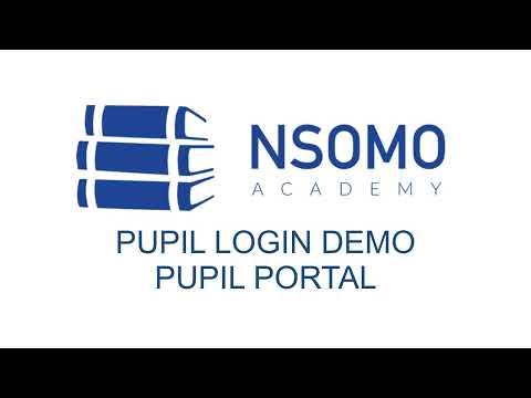 Nsomo Academy - Pupil login demo