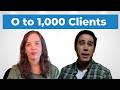 6 Months to 1,000s of Customers! Here's How Tony Did It