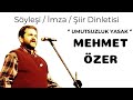 ŞAİR / FOTOĞRAF SANATÇISI MEHMET ÖZER İLE SÖYLEŞİ VE İMZA