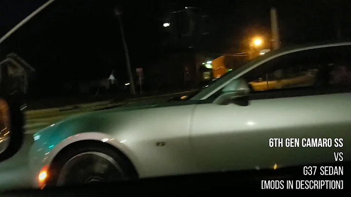 5.0 Mustang vs G37 Sedan vs 6th Gen Camaro SS