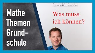 Mathematik Grundschule: Übersicht Mathematik Grundschule: Übersicht