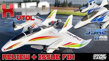 MAJOR ISSUE + FIX ‼️ XK X450 VTOL & JJRC M02 VTOL - Review & Flights