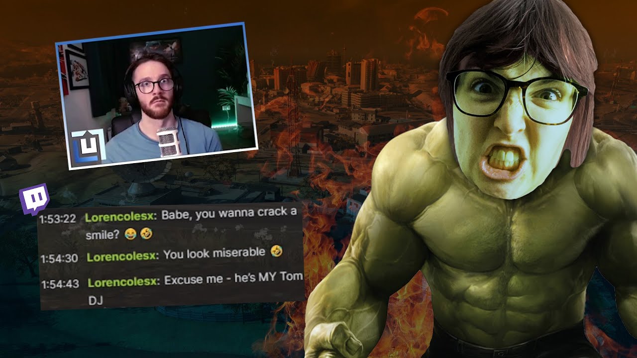 My fiancée invades my Twitch chat and ROASTS ME! 😡😂