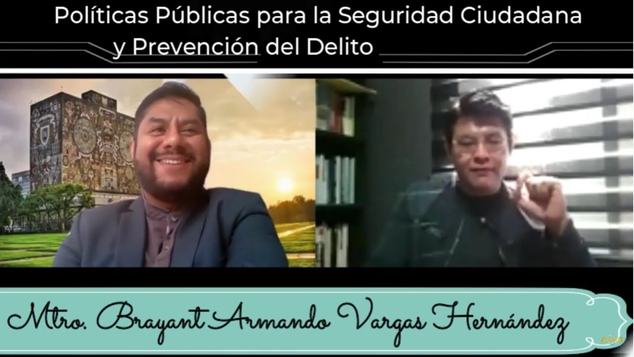 📚Políticas Públicas para la seguridad ciudadana y prevención del delito. #prevenciondeldelito