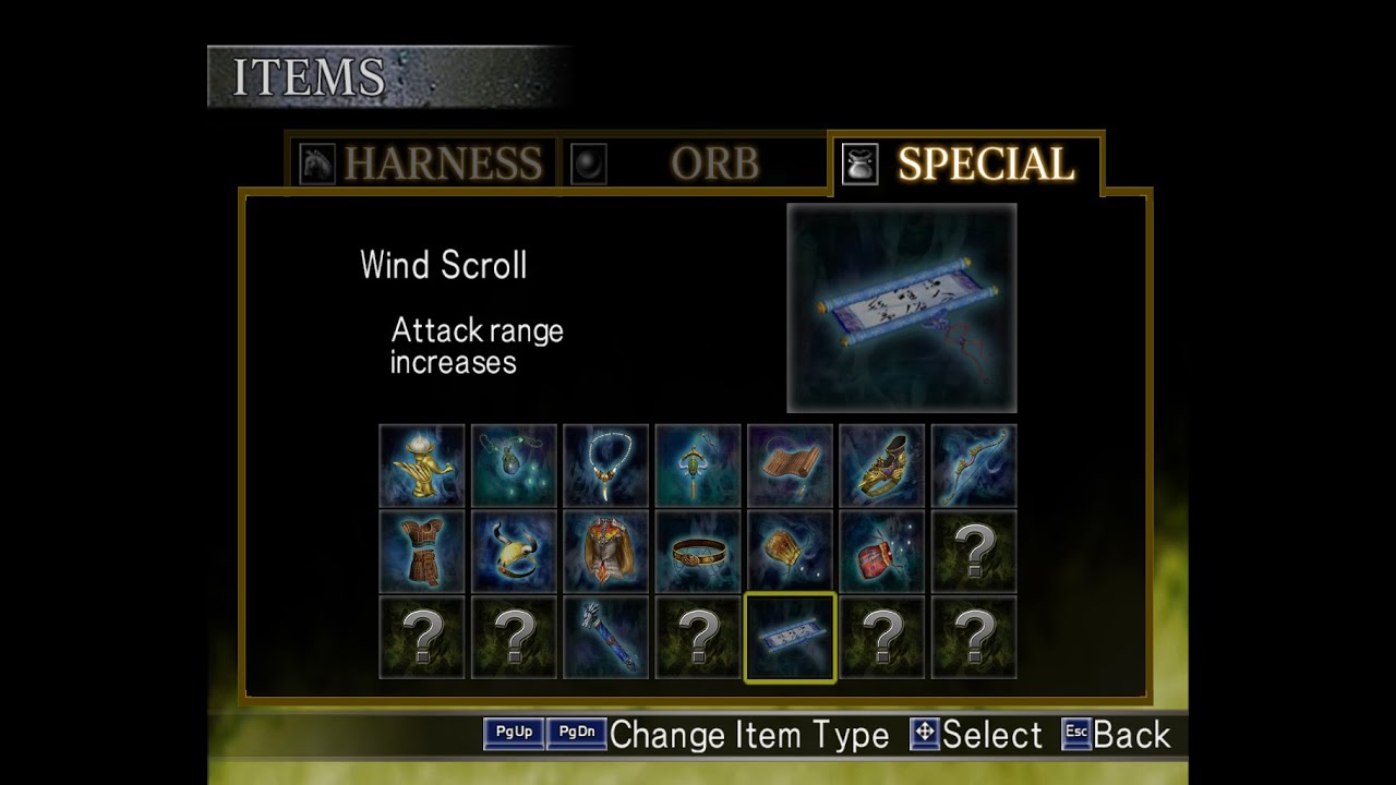 Dynasty Warriors 4 Hyper Get item Wind Scroll YouTube
