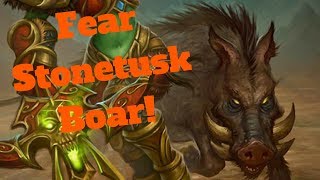 Stonetusk Boar Otk Hearthstone Game Of The Day