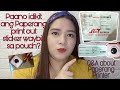 Paano idikit ang paperang print out sticker waybill sa pouch? | Q & A about paperang sticker waybill