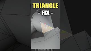 Blender: EASY Tri-Corner Fix ~