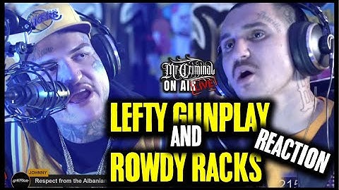 Mr Criminal is live! LEFTY GUNPLAY ROWDY RACKS REACTION 🔥🫡💯👀🏆