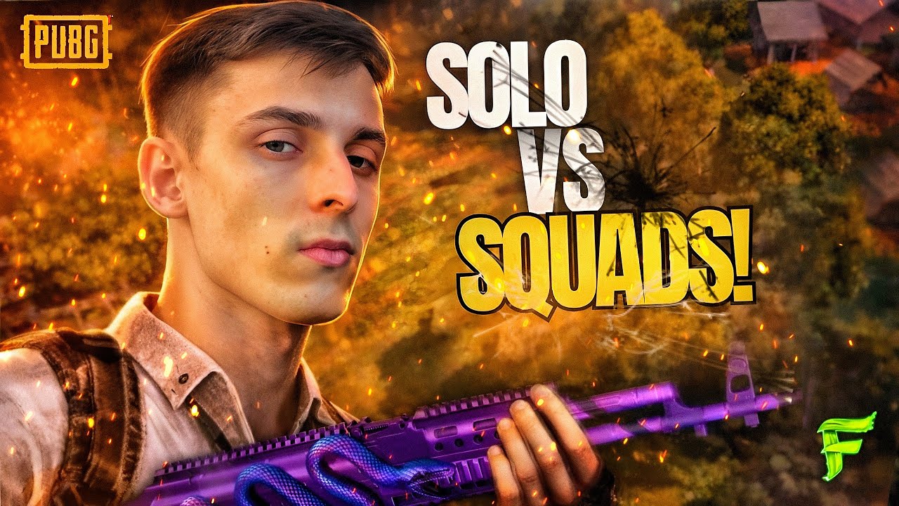 FROGMAN1 é muito bom jogando SOLO vs. SQUAD no PUBG!