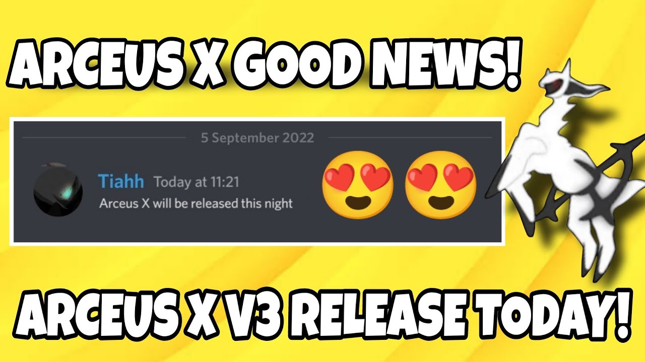 Stream arceus x v3 download mediafıre finally released by CEO of Arceus  Tiahh new update from jackie972