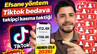 TİKTOK TAKİPÇİ HİLESİ 2026 | GERÇEK TÜRK TİKTOK TAKİPÇİ KASMA TAKTİĞİ ( Bedava ) 