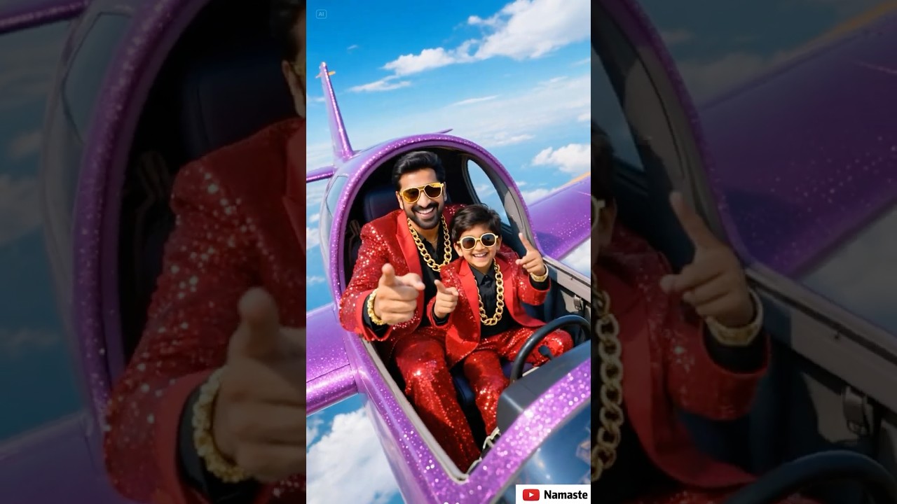 Sky High Surprise: Mom & Daughter’s Incredible Flying Machine!