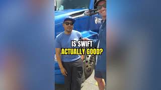 Swift Driver Explains Why He Stayed While Everyone Else Quit