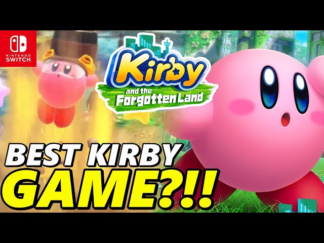 You need to play the best Kirby game ever on Switch before 'Forgotten Land