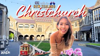 เปิดประตูสู่เกาะใต้ เที่ยว Christchurch เมืองสไตล์ผู้ดีอังกฤษยุคเก่า 🇳🇿 Solo in นิวซีแลนด์ EP.1