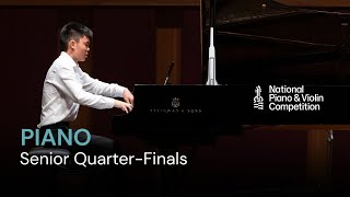 Piano Senior Quarterfinals  National Piano U0026 Violin Competition 2025