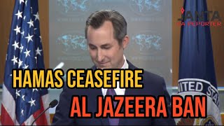 US official Matthew Miller on Israel banning Al Jazeera, Hamas’ ceasefire offer | Janta Ka Reporter