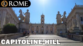 Rome guided tour ➧ Capitoline Hill [4K Ultra HD]