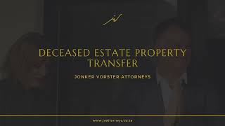 Deceased Estate Property Transfer in South Africa: Costs & Process