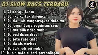 DJ SLOW BASS TERBARU 2023 | DJ VIRAL TIKTOK FULL BASS 🎵 DJ MERAYU TUHAN X BILA NANTI | FULL ALBUM