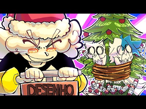 DESTROYING YOUR CHRISTMAS WITH MY DRAWINGS!! (With @hu3cat and @Kylespark)
