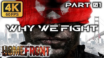 HOMEFRONT Gameplay Walkthrough Part 1 FULL GAME [4K 60FPS PC] - No Commentary