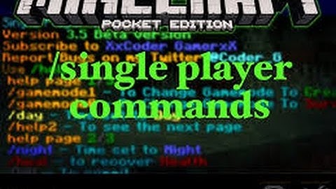 Mcpe 0.12.1 commands mod