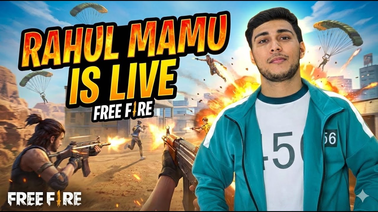 Rahul Mamu is Live || ajao Giveaway or Guild test leta hu - YouTube