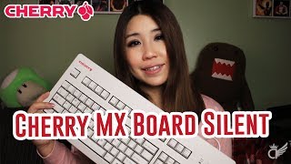 Cherry MX Board Silent Keyboard Unboxing and Sound Test