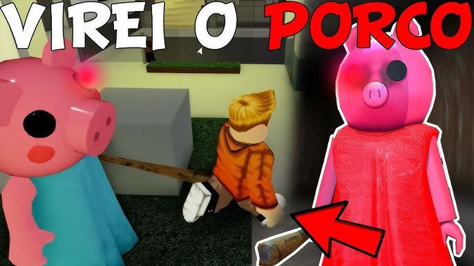 O NOVO PORCO DO MAU MAIS TERRÍVEL QUE A GRANNY!! - JOGO INCRÍVEL!! - Piggy ( JOGO DE TERROR) 