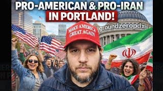 Trump freed Iran Rally Portland Or. Pioneer Courthouse square 03/15/26  groundzeropdx is live!