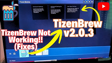 TizenBrew v2.0.3 Update || TizenBrew Not Working? Here’s the 2.0.3 Update That Fixes Everything!