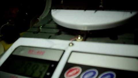 Tool Cutting Force : Load Cell Display