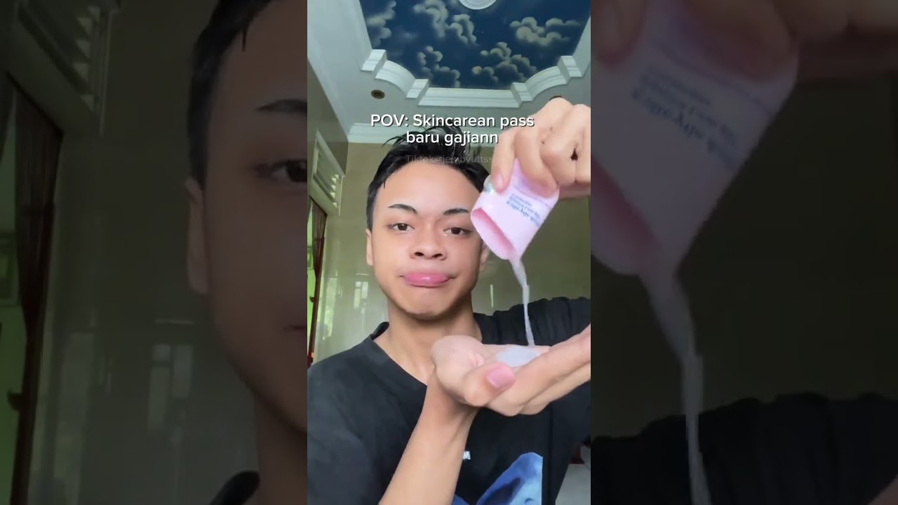 cwok mah sat set kalo pake skincare !!! 