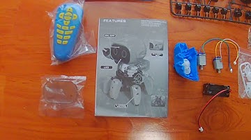 Programmable upgraded MoFun 963 DIY 6 legged RC robot