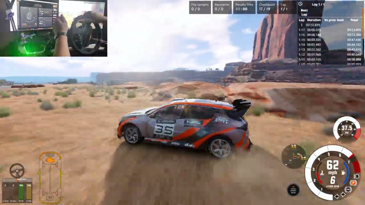 BeamNG Car - NOMI / Sim Racing Moza R5 - BeamNG.Drive / No commentary