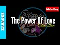 The Power Of Love by Celine Dion ( Karaoke : Male Key)