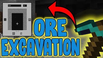 Ore Excavation Mod | How To Use | Minecraft 1.15.2 Mod Showcase