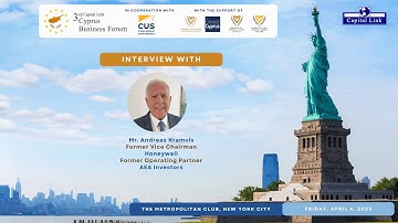 2025 3rd Capital Link Cyprus Business Forum | Interview with Mr. Andreas Kramvis
