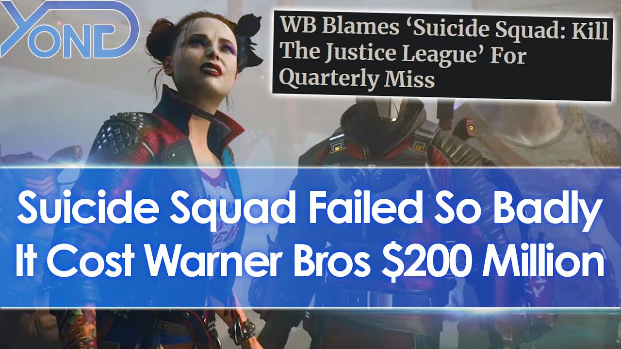 Suicide Squad Kill The Justice failure cost Warner Bros $200 million in revenue