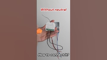 Azoula smart switch installation tutorial—without neutral #zigbee #homeautomation #smartswitch #diy