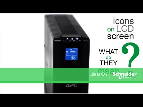 APC by Schneider Electric - Identifying LCD Icons - YouTube