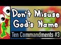 Don't Misuse God's Name | The Third Commandment For Kids