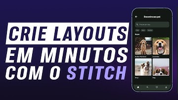 CRIE APPS 10X MAIS RÁPIDO! O Poder do Stitch (IA do Google) com FlutterFlow!